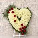 Corazón de flores Valle de Lecrín