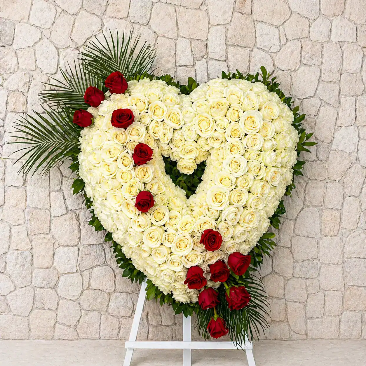 Corazón de flores Valle de Lecrín