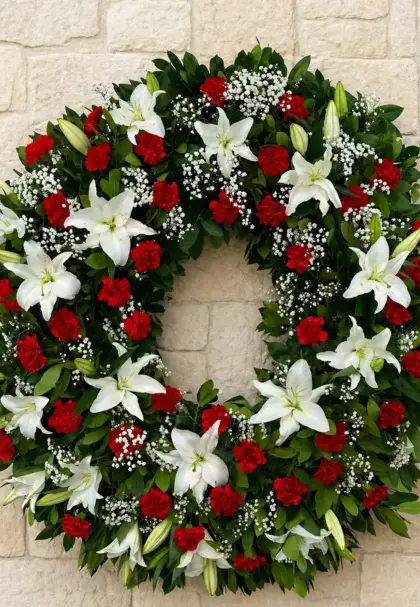 Corona funeraria Huéscar