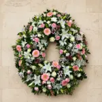 Corona de flores Baza