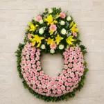Corona de flores La Herradura