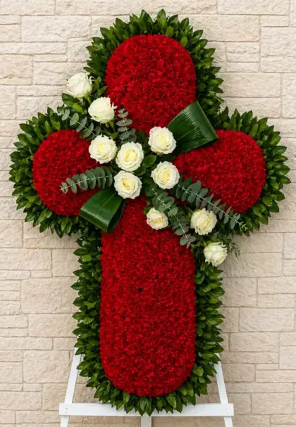 Cruz de rosas Geoparque de Granada